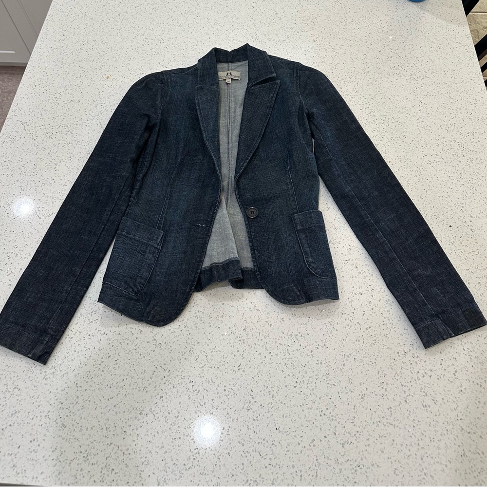 Juicy Couture Dark Denim Blazer